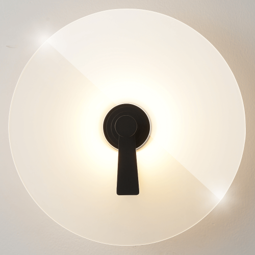 Бра Crystal Lux CHIAROSCURO AP6W LED BLACK фото 2